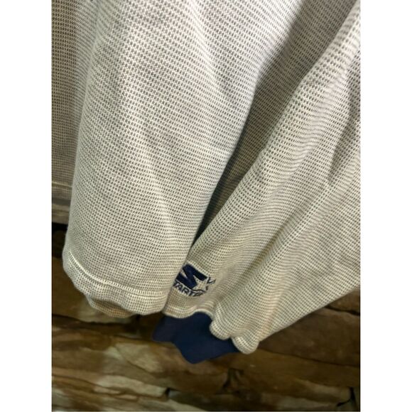 Men’s Vintage 1990s Chicago Bears Starter Waffle Hoodie sweatshirt embroidered - Picture 3 of 11